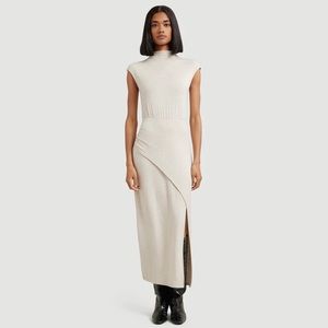 Modern Citizen Yimei Side Slit Midi Dress size large